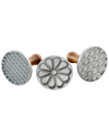 NORDIC WARE ALL-SEASON SET OF 3 COOKIE STAMPS