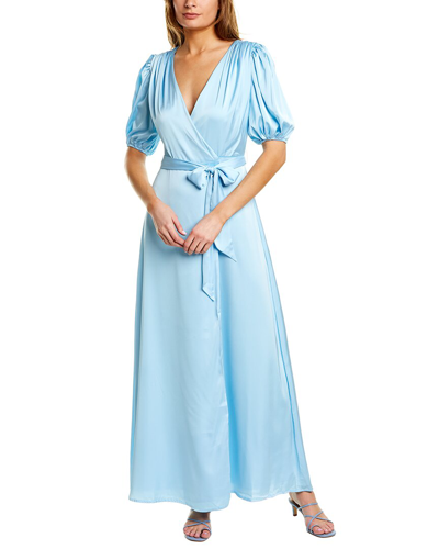 Alexia Admor Mikayla Wrap Maxi Dress In Blue