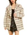 Isabel Marant Étoile Josialo Textured Cotton Jacket In Brown