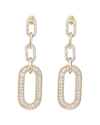 EYE CANDY LA EYE CANDY LA LUXE COLLECTION CZ EVELYN STATEMENT EARRINGS