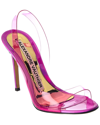 Alexandre Vauthier Woman Sandals Fuchsia Size 7 Plastic In Pink