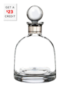 WATERFORD ELEGANCE SHORT DECANTER WITH $23 CREDIT
