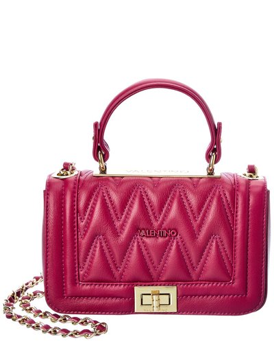 Valentino By Mario Valentino Beatriz D Plate Leather Shoulder Bag In ...