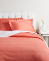 Superior 300 Thread Count Solid Duvet Cover Set