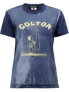Junya Watanabe Colton T-shirt In Blue