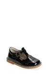 L'amour Kids' Ruthie T Strap Mary Jane In Patent Black