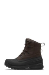 The North Face Chilkat V Waterproof Boot In Coffee Brown/ Tnf Black