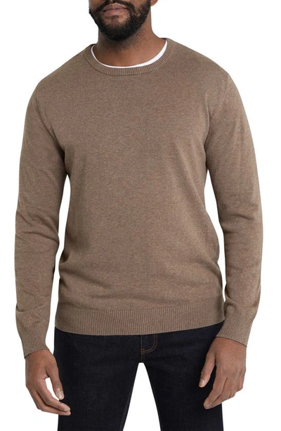 Johnny Bigg Essential Crewneck Sweater In Biscuit