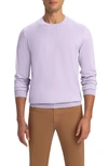 Bugatchi Men's Cotton-cashmere Crewneck Sweater In Lilac