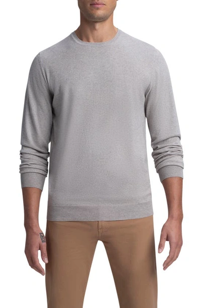 Bugatchi Men's Cotton-cashmere Crewneck Sweater In Stone