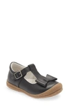 L'amour Kids' Emma Bow Mary Jane In Black