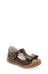 L'amour Kids' Emma Bow Mary Jane In Brown