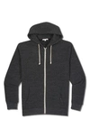 THREADS 4 THOUGHT TRIM FIT HEATHERED FLEECE ZIP HOODIE