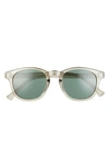Aire Draco 49mm Square Sunglasses In Moss