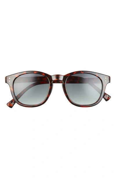 Aire Draco 49mm Square Sunglasses In Dark Tort