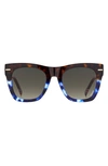 Missoni 51mm Gradient Square Sunglasses In Brown/ Blue