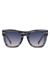 Missoni 51mm Gradient Square Sunglasses In Grey