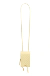 Ashya Heritage Checker Bolo Crossbody Bag In Butter