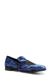 Donald Pliner Spencer Bead Loafer In Navy