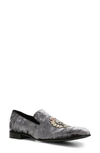 Donald Pliner Spencer Bead Loafer In Silver