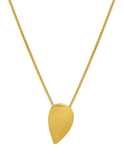 Dean Davidson Origin 22k Plated Flow Pendant Necklace In Yellow