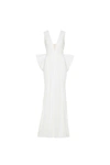 Rebecca Vallance Davina Striped Sequin Bow Gown