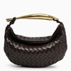 BOTTEGA VENETA INTRECCIATO CHOCOLATE SARDINE BAG