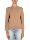 Maison Margiela Woman Sweater Camel Size M Cashmere In Beige