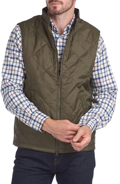 Barbour Explorer Gilet Vest In Olive