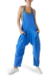 Free People Fp Movement Hot Shot Jumpsuit In Electric Cobalt