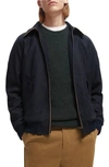 Scotch & Soda Lightweight Piped Bomber In 0002-night