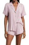 EBERJEY GISELE RELAXED FIT JERSEY SHORT PAJAMAS