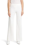 Kobi Halperin Julia Mid-rise Flare Pants In Ivory