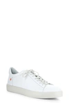 Softinos By Fly London Rick Sneaker In 001 White Supple Leather