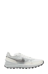 Nike Waffle One Sneaker In Summit White/ Silver/ Sail