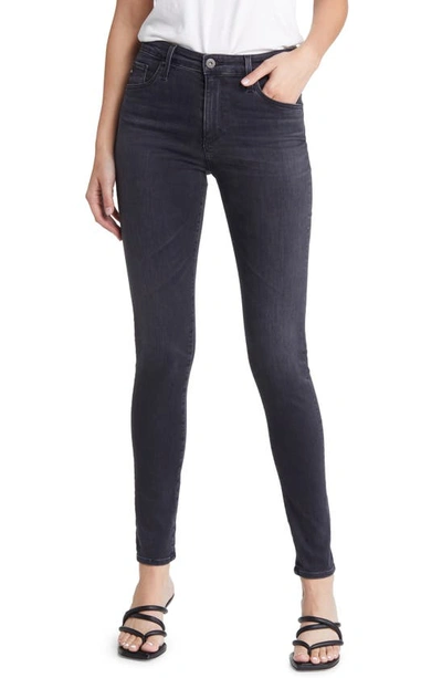 Ag The Farrah High Waist Ankle Skinny Jeans In Melodic