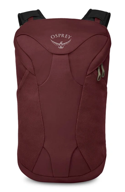 Osprey Farpoint® Fairview® Travel Daypack In Zircon Red
