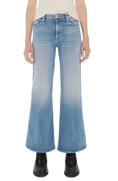 Mother The Roller High Waist Wide Leg Jeans In Lets Trip