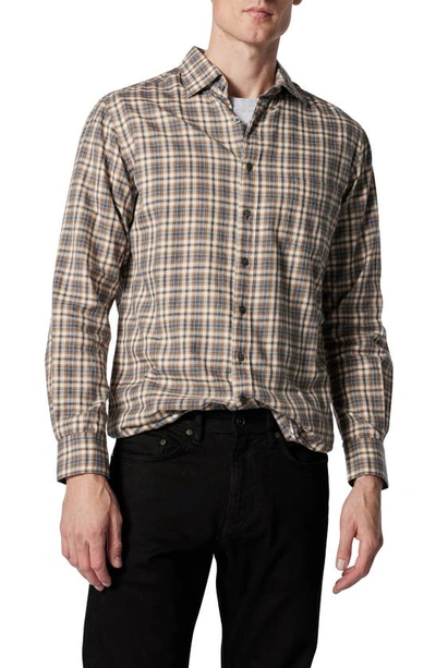 Rodd & Gunn Lawrence Sports Fit Plaid Button-up Shirt In Grey