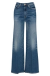 7 For All Mankind Jo Ultra High Waist Wide Leg Jeans In Petunia