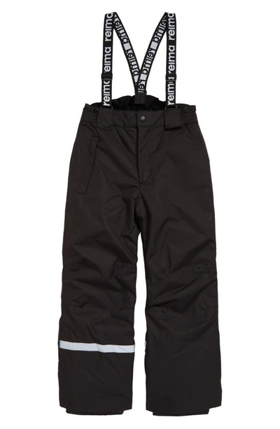 Reima Kids' Tuokio Water Repellent Bib Pants In Black