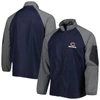 Dunbrooke Navy Chicago Bears Hurricane Raglan Full-zip Windbreaker Jacket In Navy