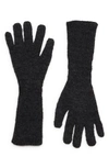Paloma Wool Peter Knit Gloves In Dark Grey