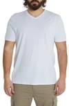 Johnny Bigg Essential V-neck T-shirt In White