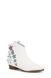 Yosi Samra Girl's Miss Dallas Shooting Star Western Boots, Toddler/kids In Multi Metallic Star