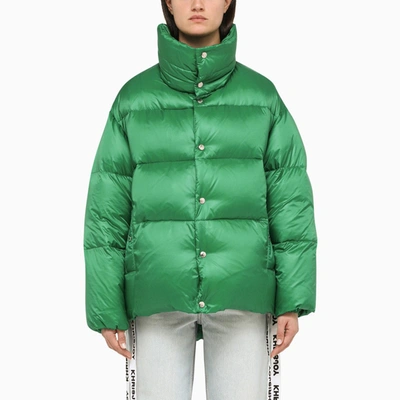 Khrisjoy Puff Oversize Bomber In Green