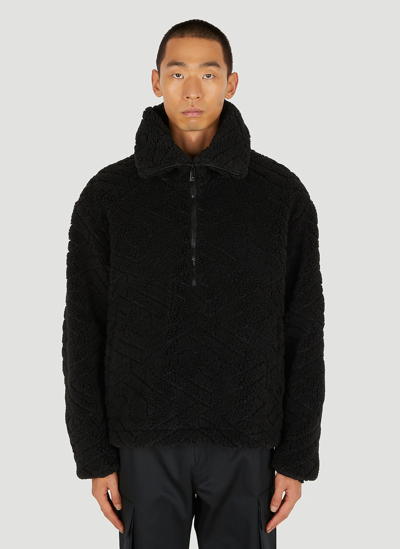 Versace Teddy Greca Jacket In Black