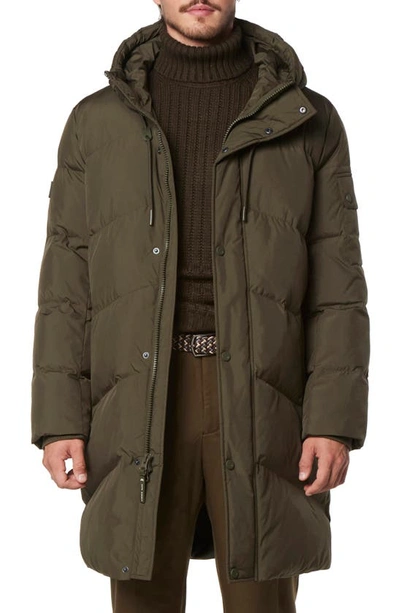 Andrew Marc Sullivan Water Resistant Parka In Forest