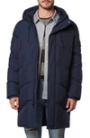 Andrew Marc Sullivan Water Resistant Parka In Ink