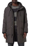Andrew Marc Sullivan Water Resistant Parka In Slate